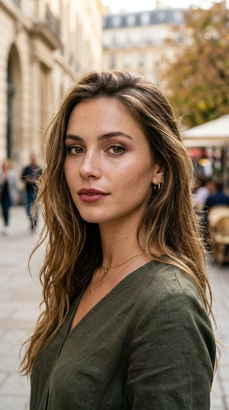 Natural Outdoor Portrait Street Style